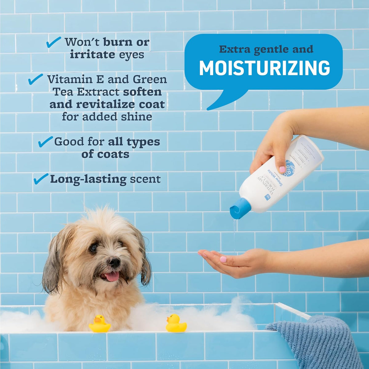 Synergy Labs Veterinary Formula Solutions Snow White Shampoo, 503ml