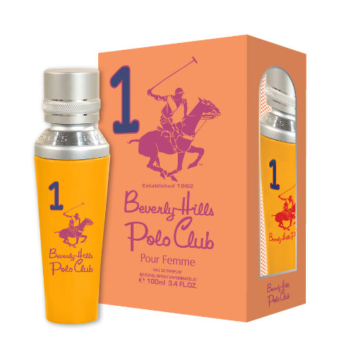 Beverly Hills Polo Club No. 1 Eau de Parfum for Women, 100ml
