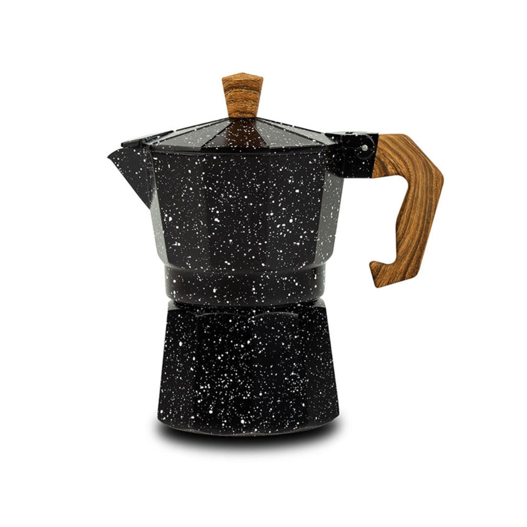 NAVA Aluminium Moka Pot Coffee Maker Nature 150ml, 3 Cups
