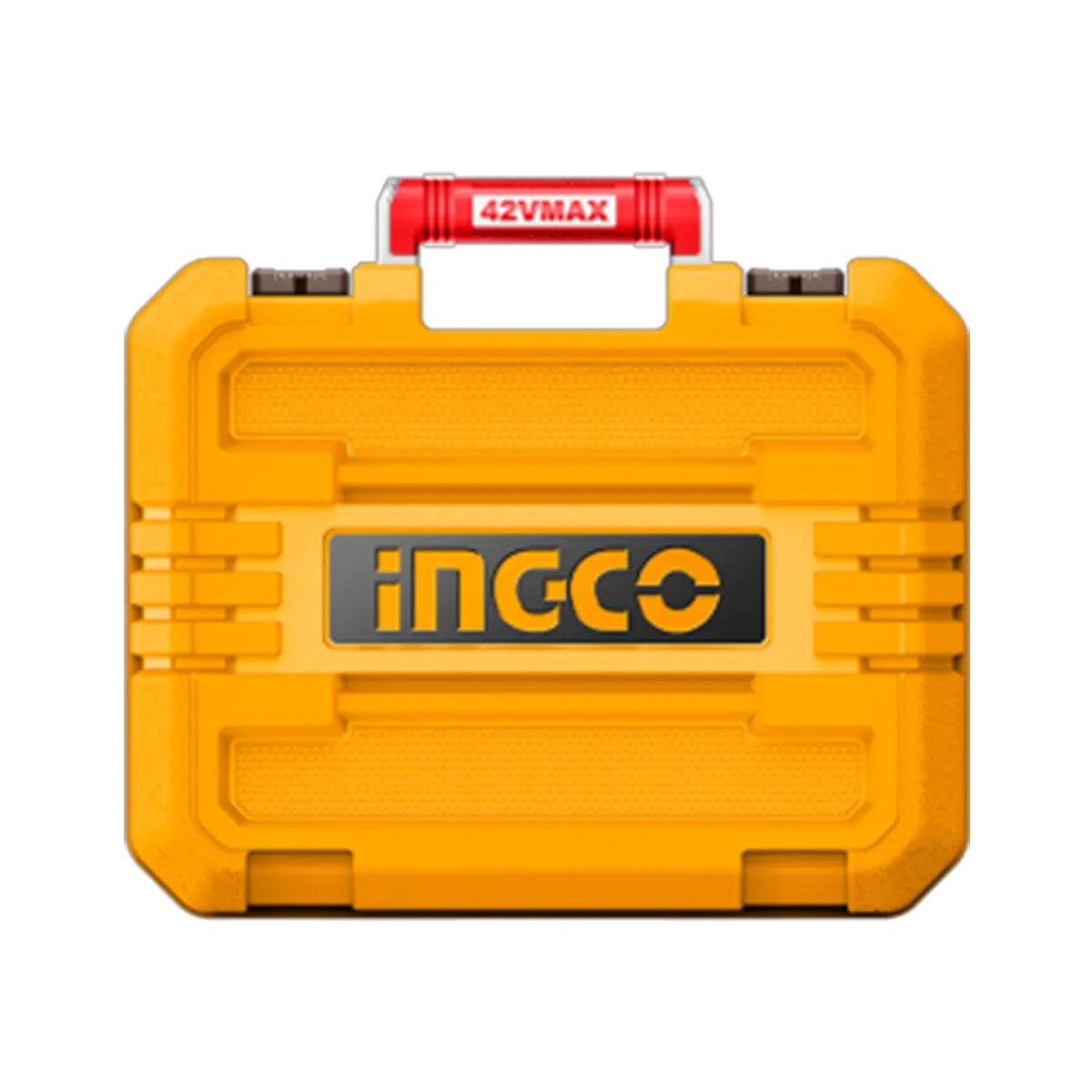 INGCO 42V Brushless Cordless Angle Grinder Kit, 115mm, 3-Speed, 3000/6000/9000 rpm, 2x2.0Ah Batteries, Discs & Charger