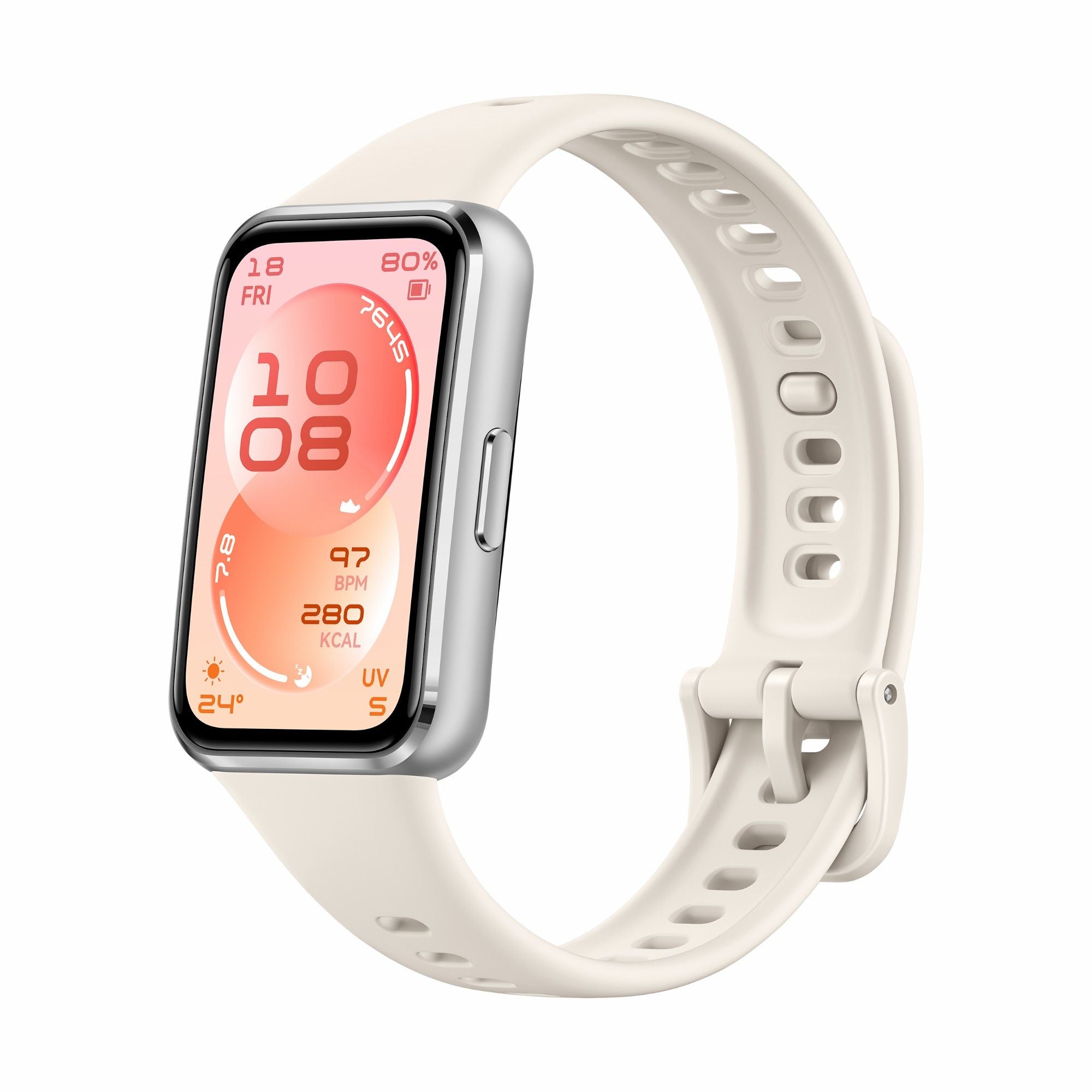 HUAWEI Band 11 Smart Fitness Band, Aluminium Alloy Case with Fluoroelastomer Strap