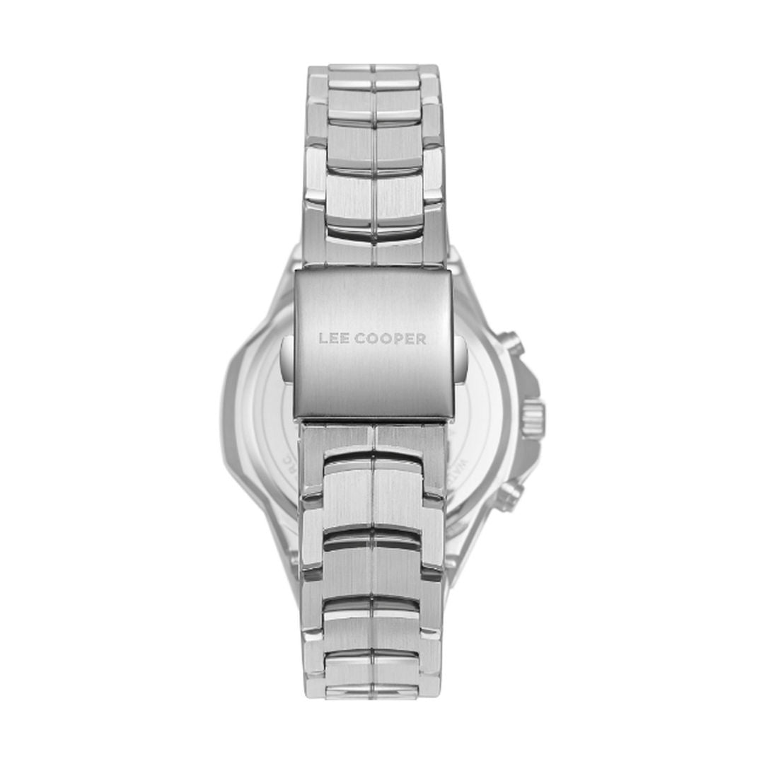 Lee Cooper Men's MultiFunction Silver Dial Watch, LC08087.330