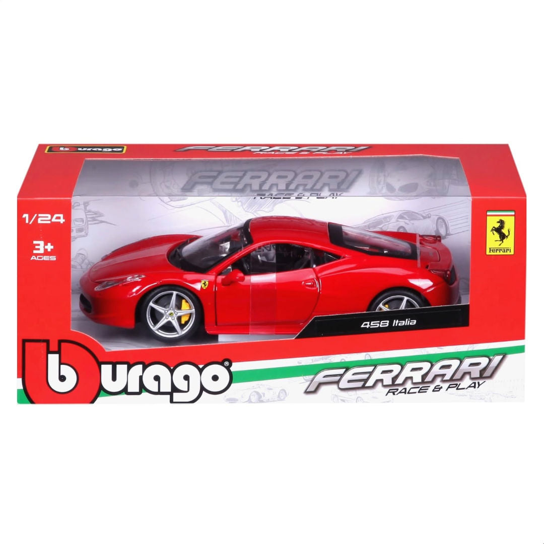 Bburago Ferrari 458 Italia Die-Cast Car (1: 24)