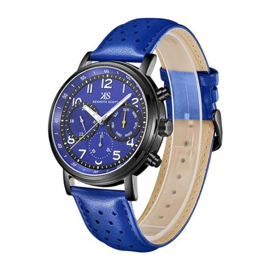 Kenneth Scott Men's Analog Watch, K24119 Series