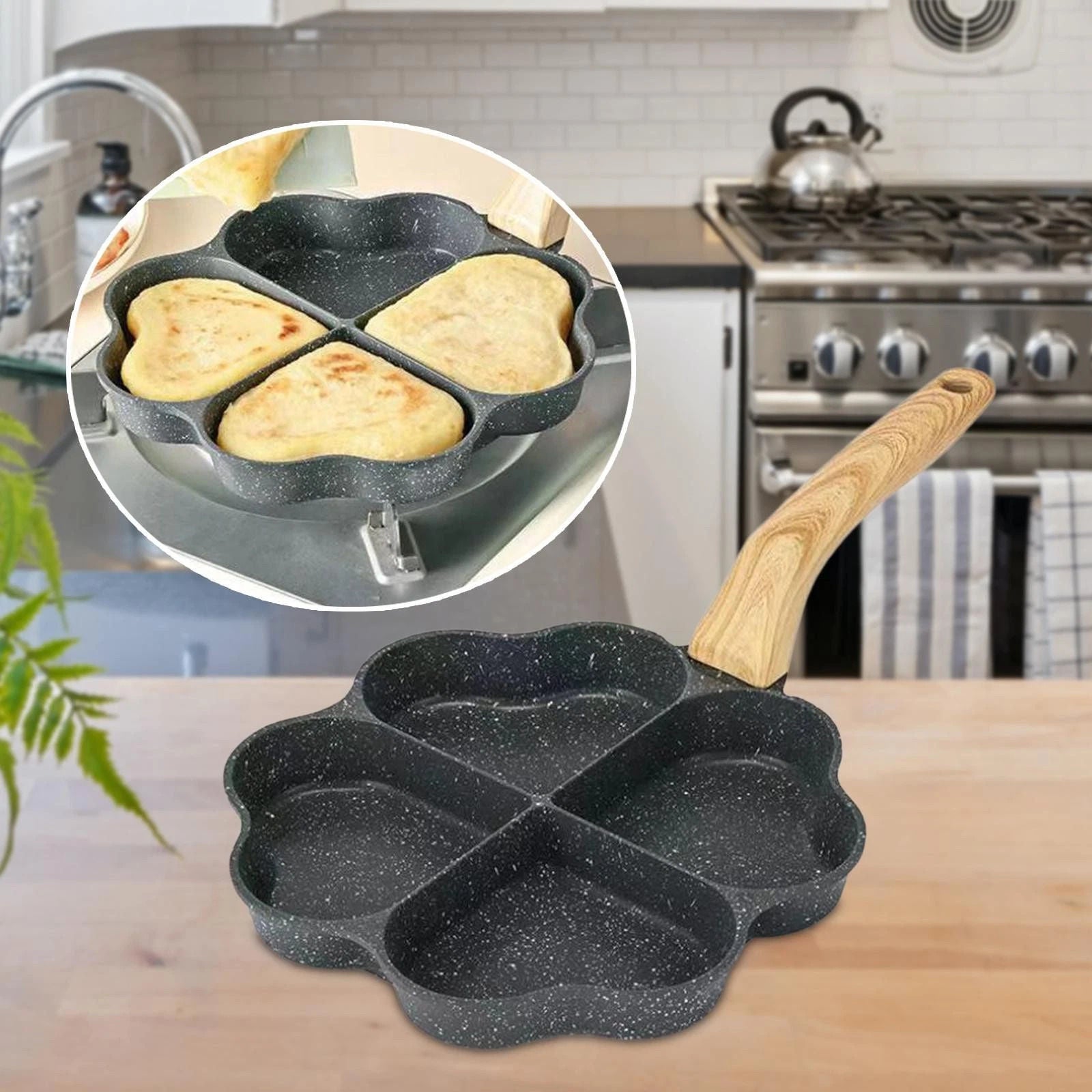 Heart Shape Cooking Pan (Non-Stick)