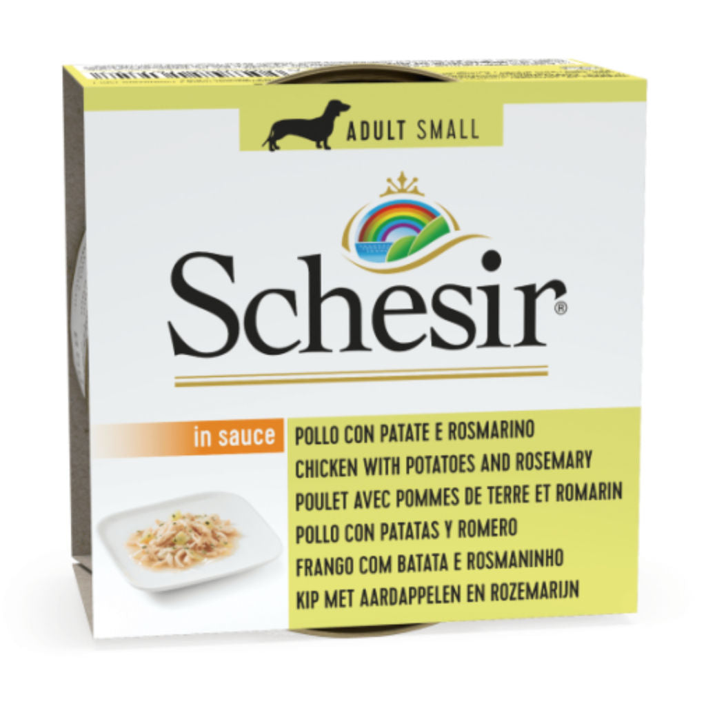 Schesir In sauce Dog Wet Food For Adult Small, 85gm