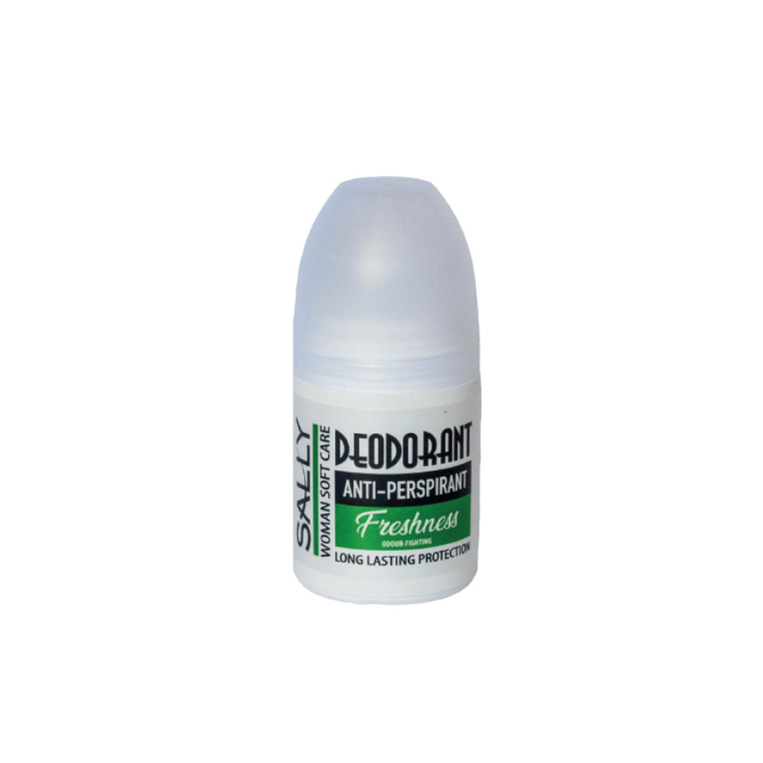 Sally Roll-On Deodorant for Women Anti-Perspirant & Odor Control, Freshness, 50 ml