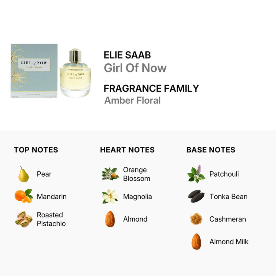 Elie Saab Girl of Now Eau de Parfum for Women, 90ml