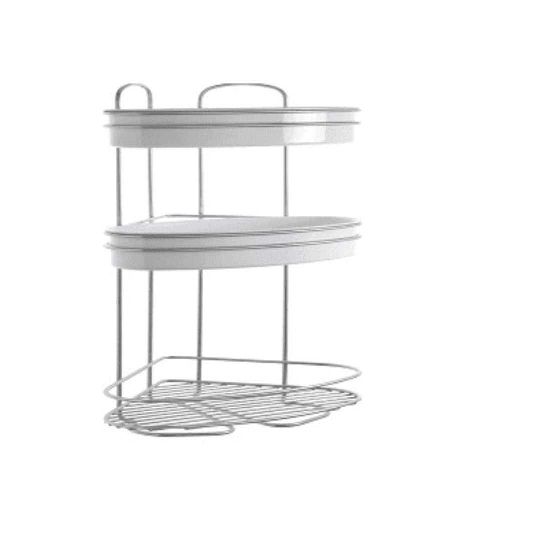 Metaltex 3 Tier Rectangular Shelf Orbit