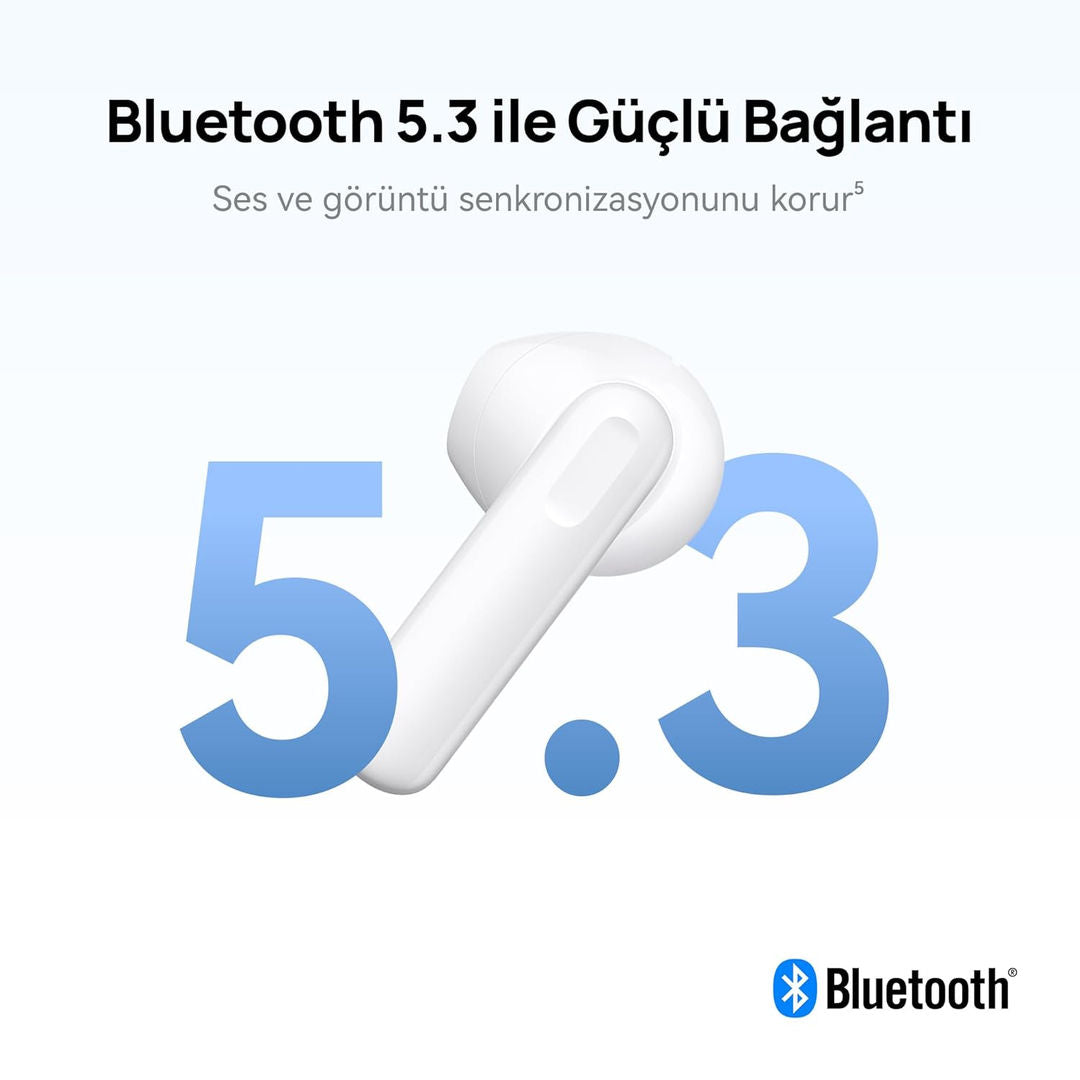 Huawei FreeBuds SE 2 True Wireless Earbuds, Bluetooth, Built-In Microphones, Charging Case, White