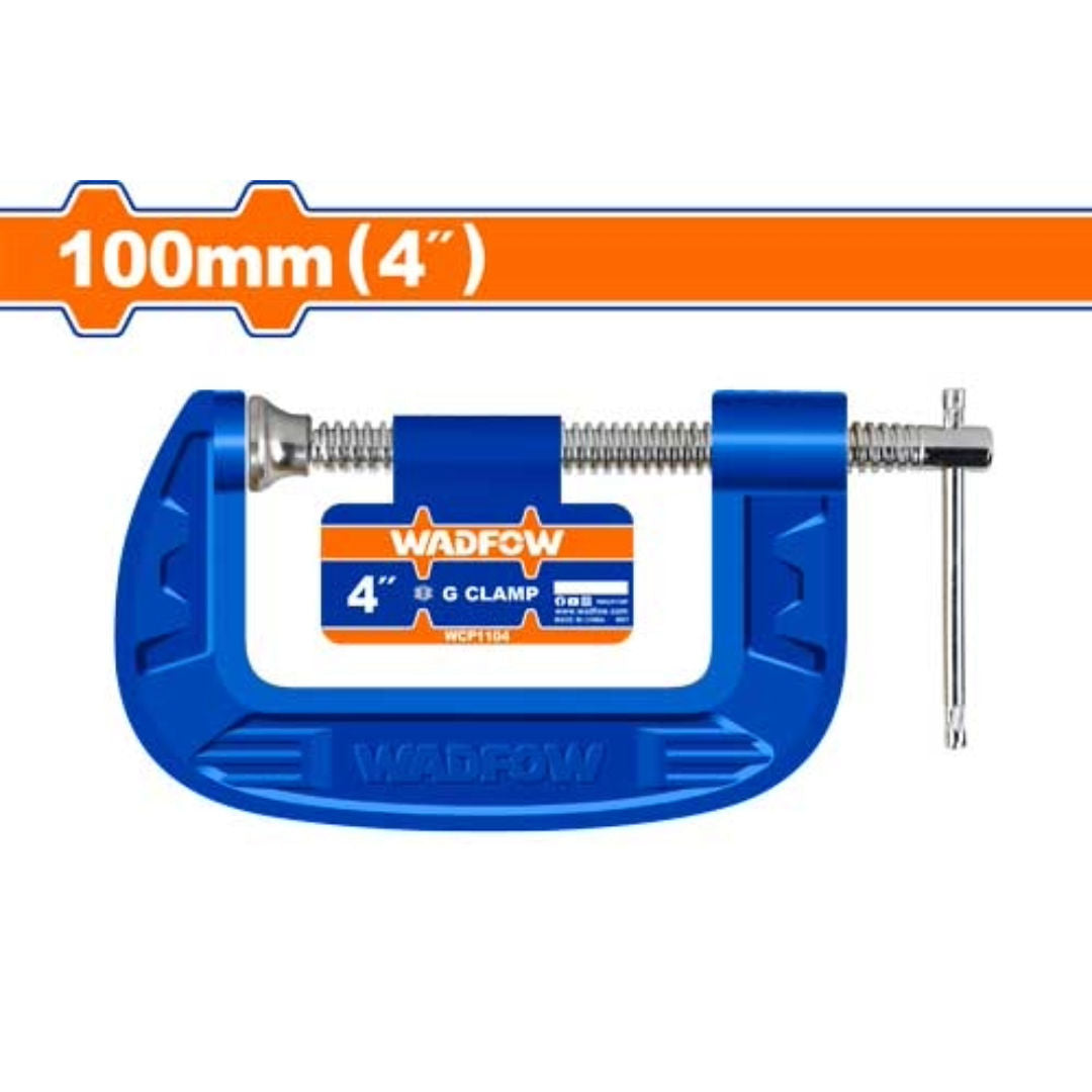 WADFOW G Clamp 4"/100mm, Secure Clamping Solution