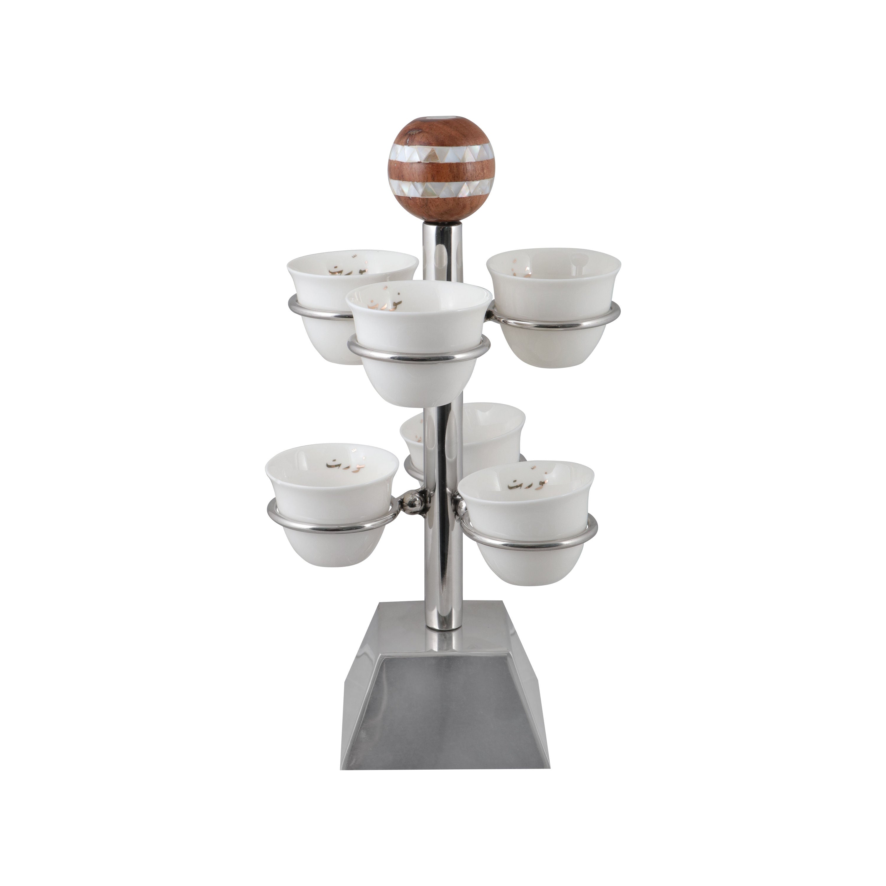 Raw Home-Arabic Coffee Cup Stand