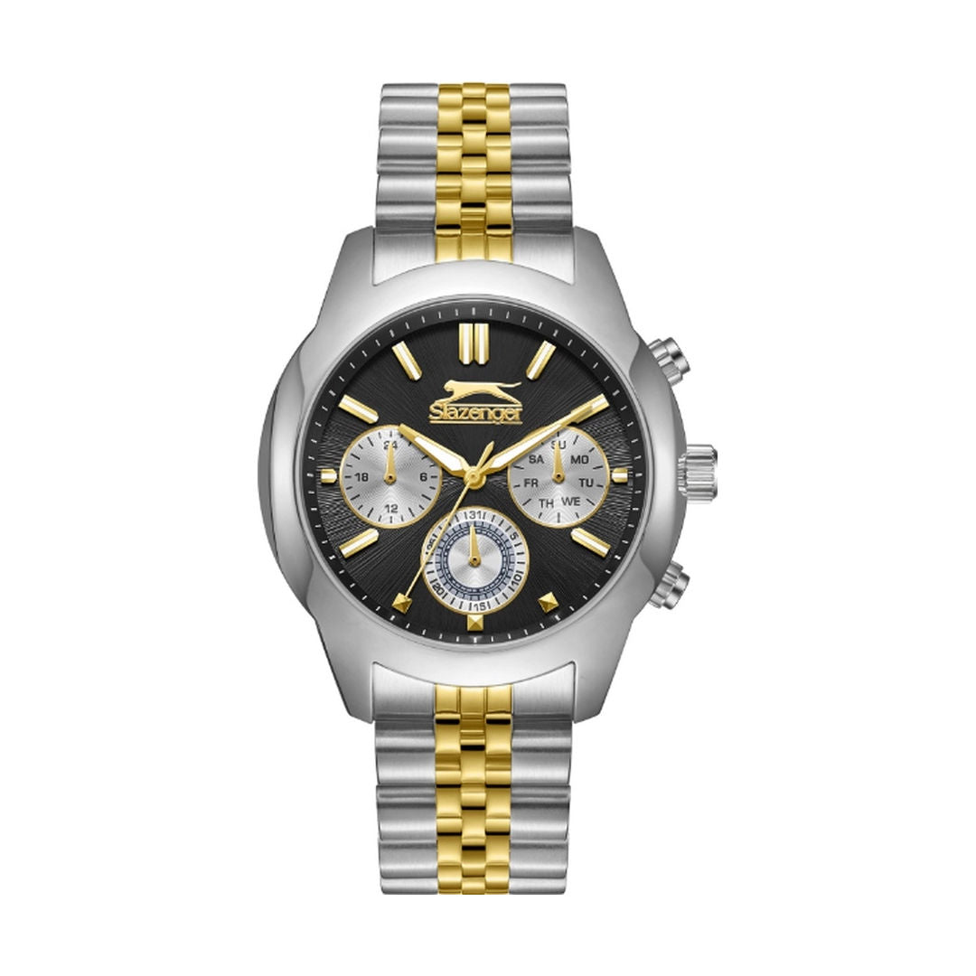 Slazenger Men's 43 MM Multi-Function Stainless Steel Watch