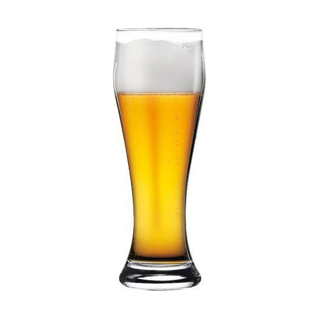 Pasabahce Weissen Beer Glasses, 520ml, Set of 6