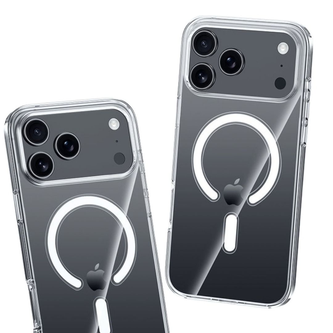 Infinyty Zepho MagSafe Compatible Transparent Clear Case for iPhone 18 Pro, Clear