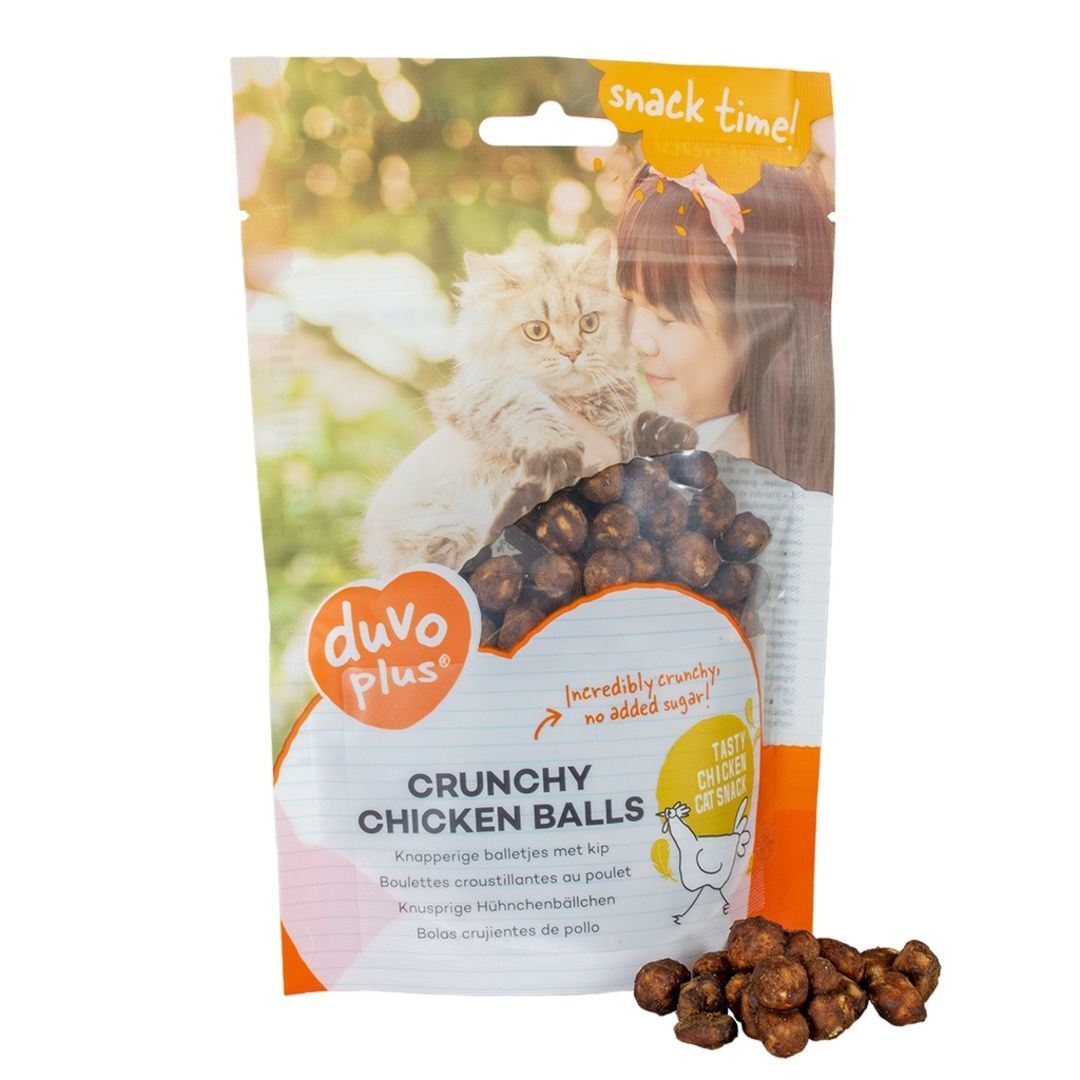 Duvo+ Crunchy Balls for Cats, 50g