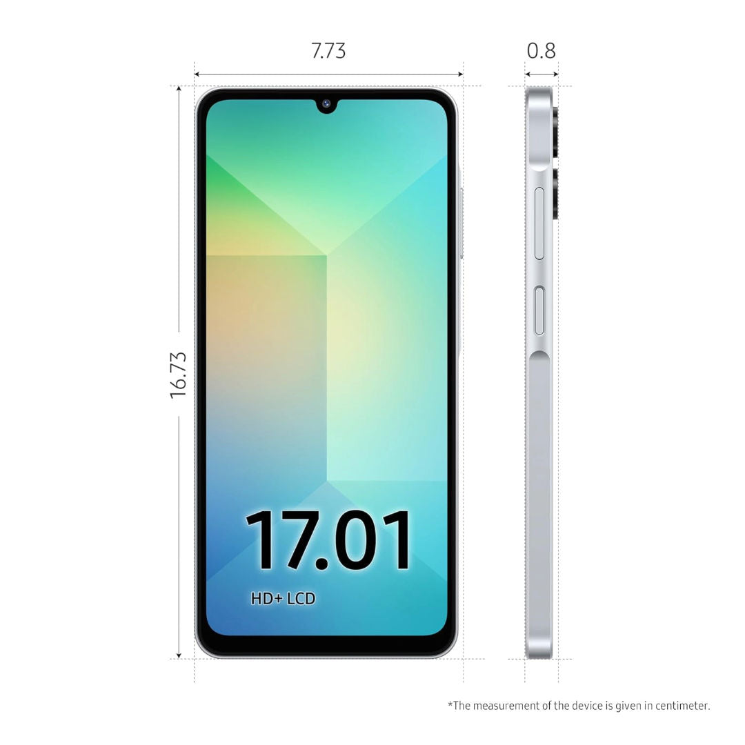 Samsung Galaxy A06 4G LTE 6.7" HD+ Display Smartphone