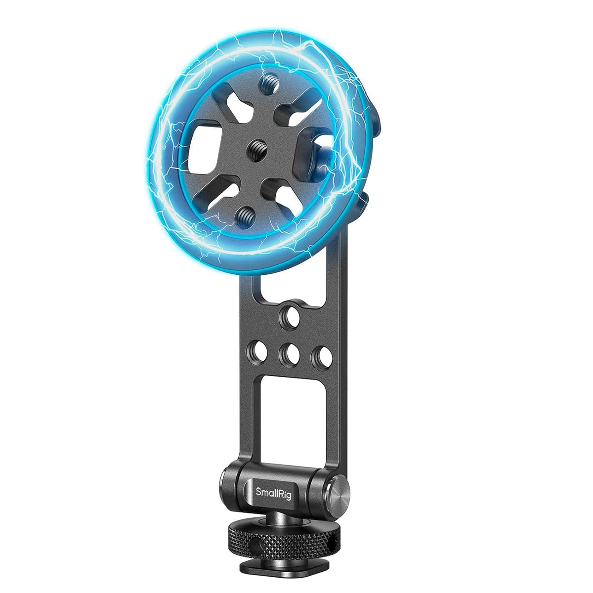 SmallRig Adjustable Smartphone Holder Clamp with Integrated Cold Shoe Mount