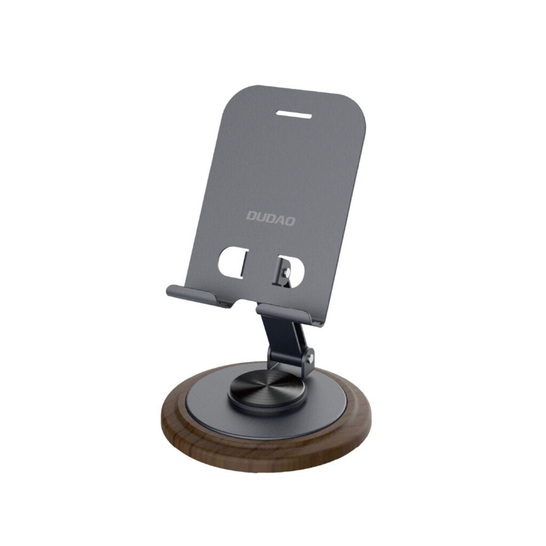 DUDAO F17M-G Premium Metal Foldable 360 Degree Rotation Phone Stand, Gunmetal