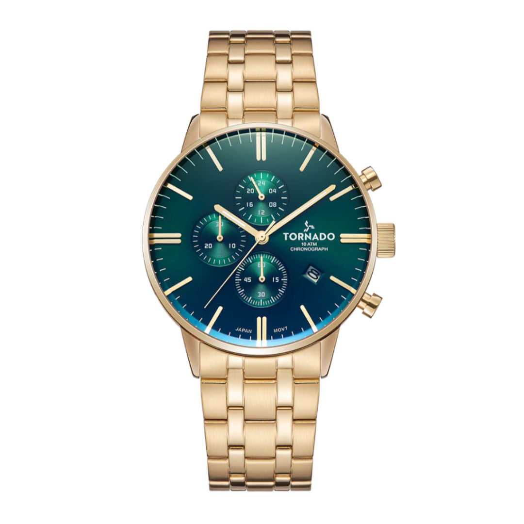 Tornado Celestia Elite Men's Chronograph Watch, T6102 Series