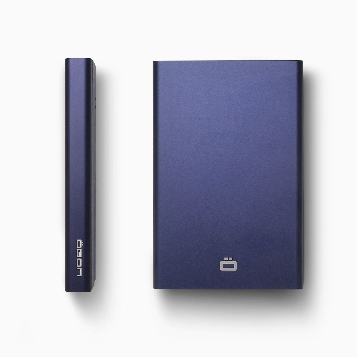 Ogon Automatic Slider Card Holder, Navy Blue