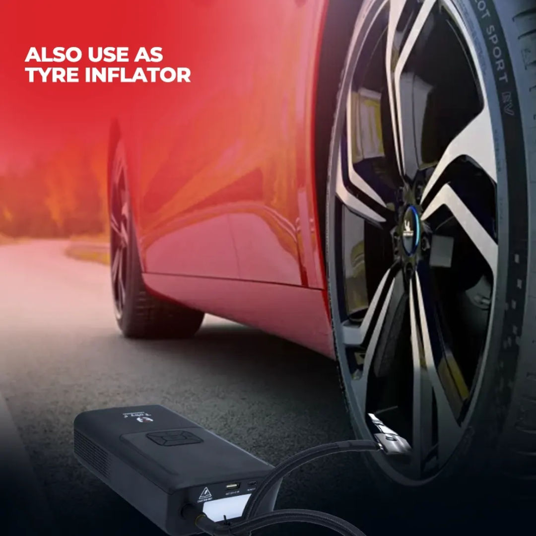 Toby's Professional Jump Starter X13 & Integrated Air Pump