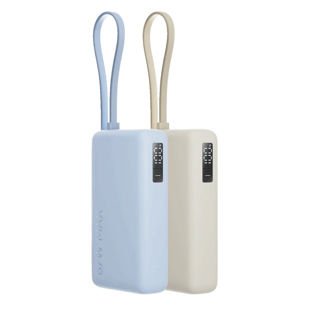 Xiaomi 67W Power Bank 10000mAh, Integrated Cable