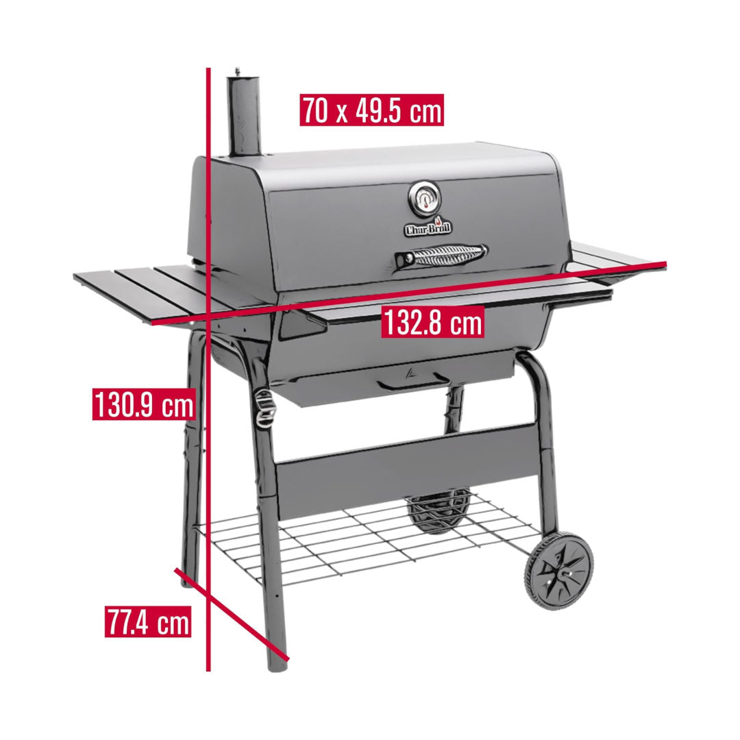 Char-Broil Charcoal L Charcoal BBQ Grill, 140253