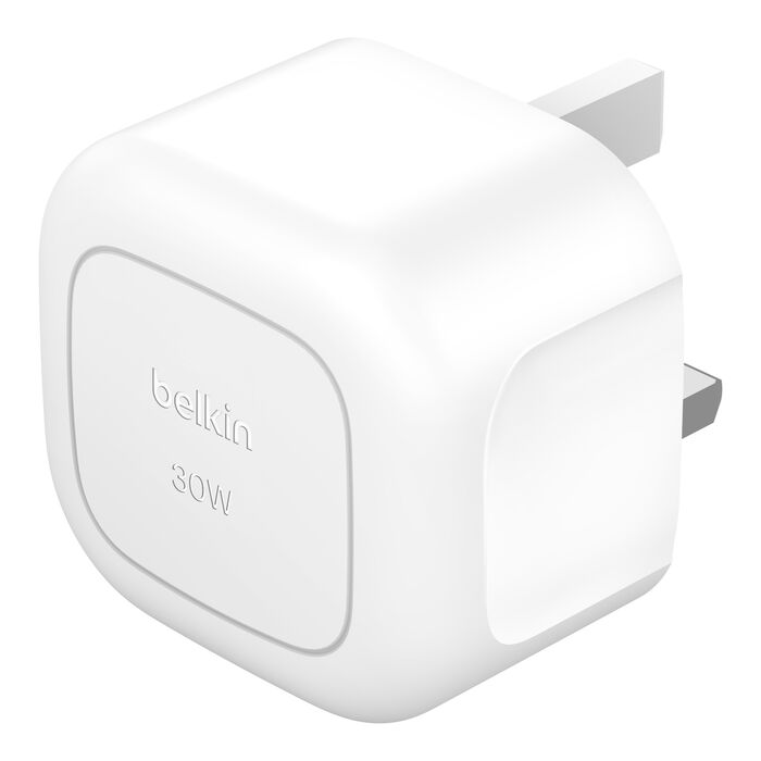 Belkin Boost Charge™ Compact USB-C Wall Charger 30W with PPS, White