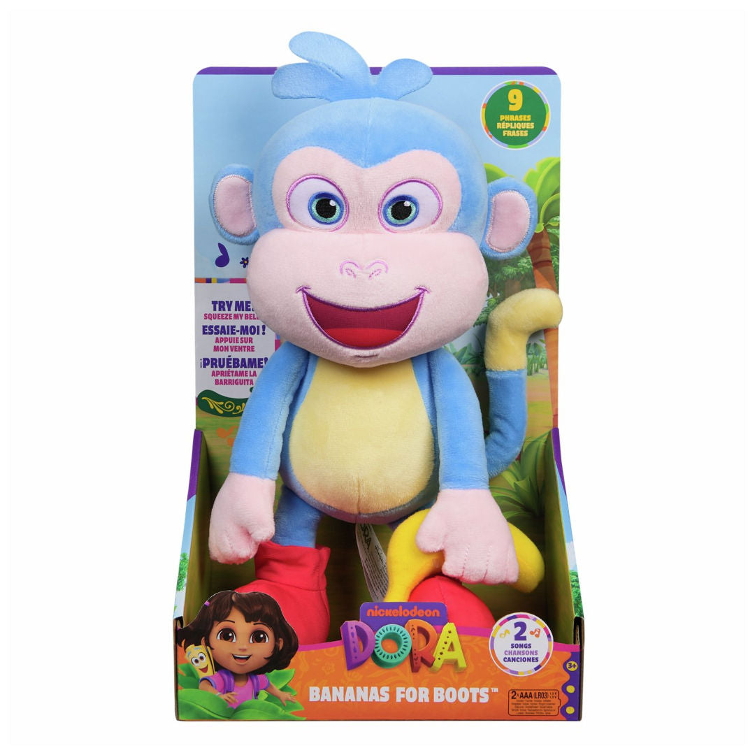 Dora The Explorer Bananas for Boots Singing Plush Toy