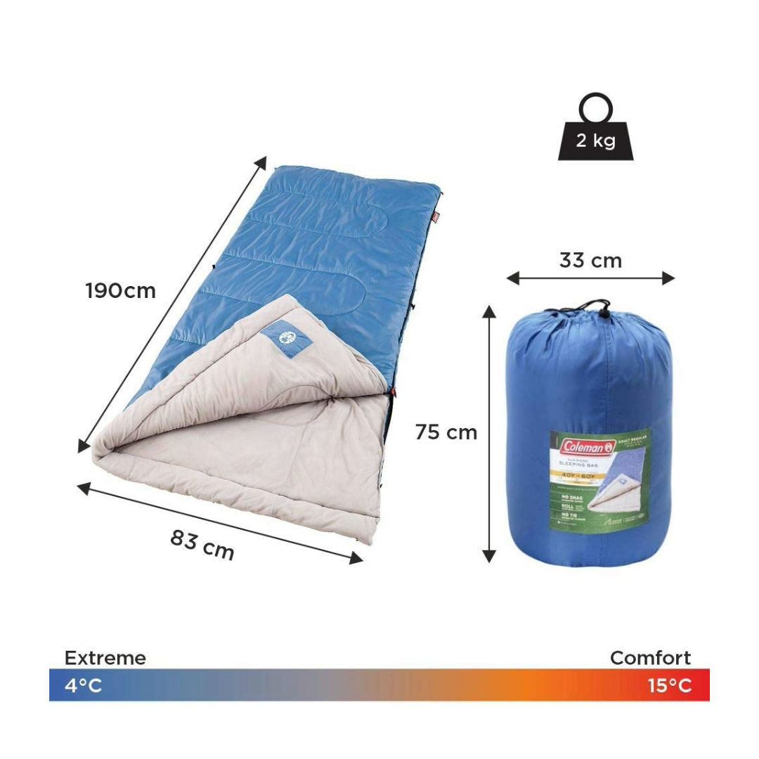 Coleman Sun Ridge 40 °F Sleeping Bag