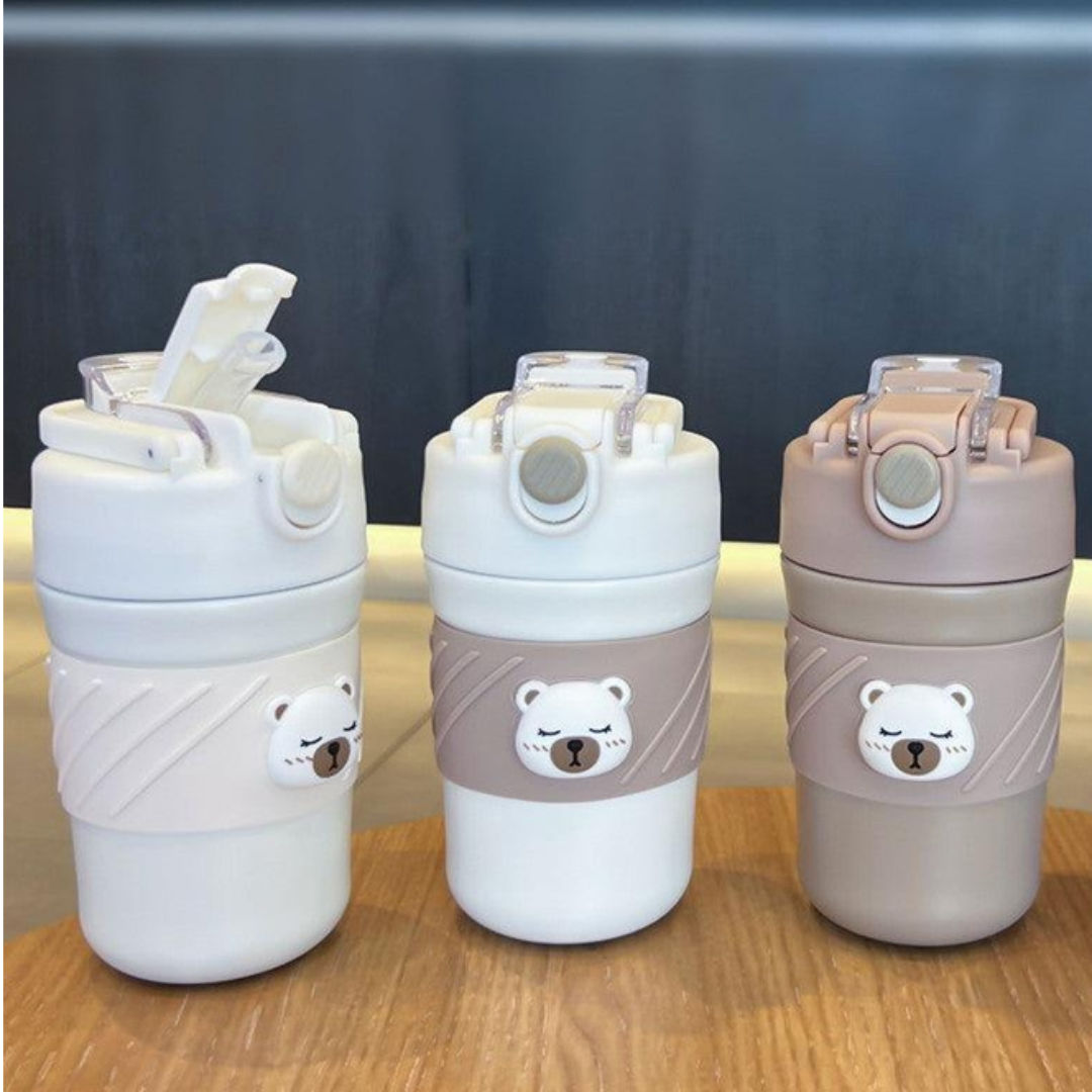 Twisoo Coffee and Water Bottle Stainless Steel 450ml, SSB-002