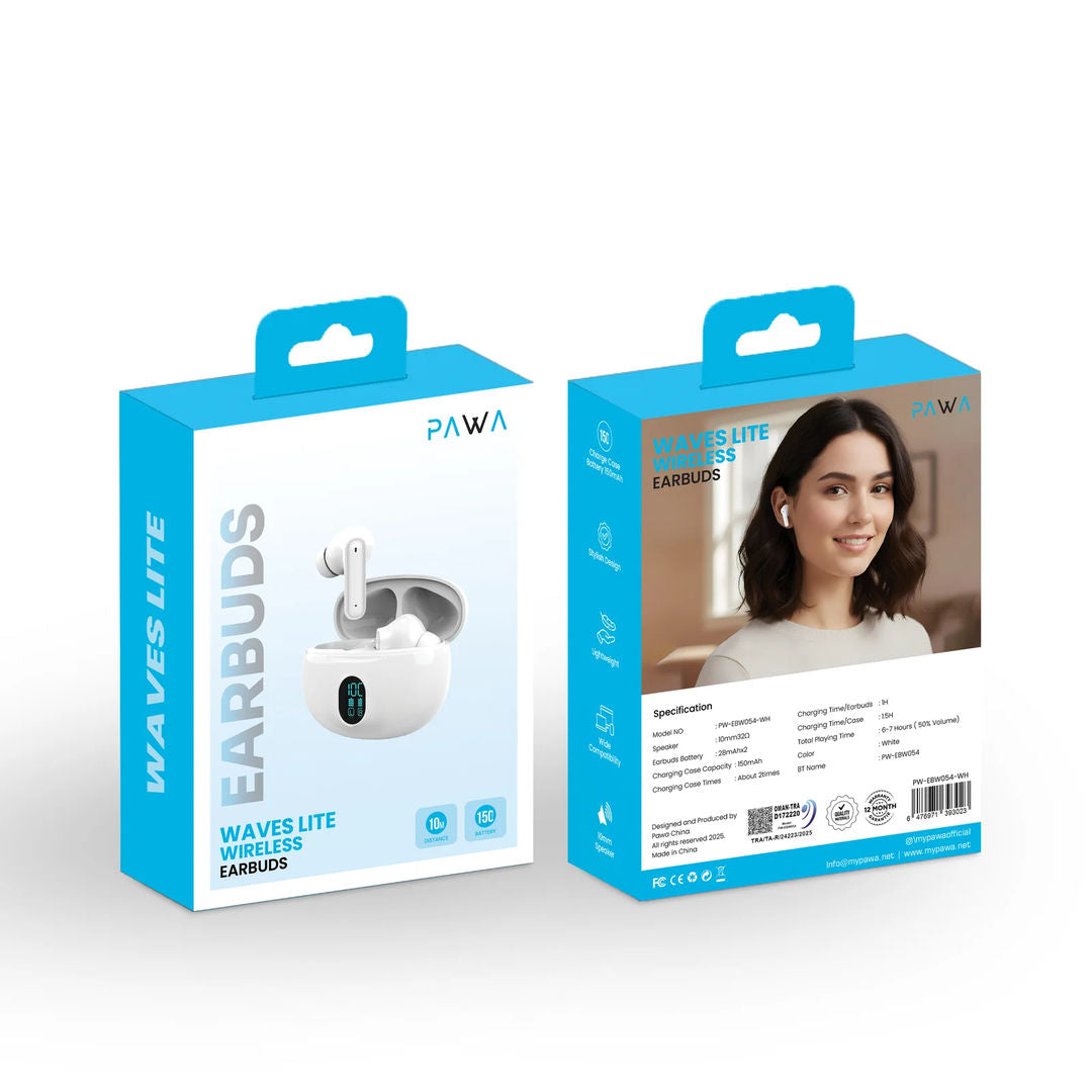 Pawa Waves Lite Wireless Earbuds