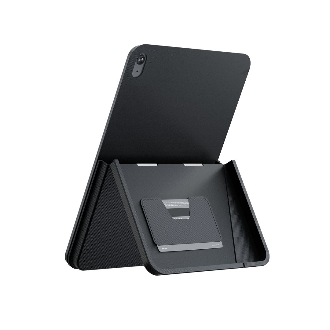 Levelo Omni 4 In-1 Case With Built-In Hand-Grip For Apple iPad, Multi-Angle Support