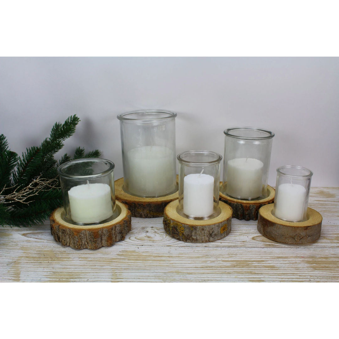 Citronella Decorative Classic Indoor And Outdoor 3-in-1 Pressed White Candle, 10x13.5cm, 50 Hrs