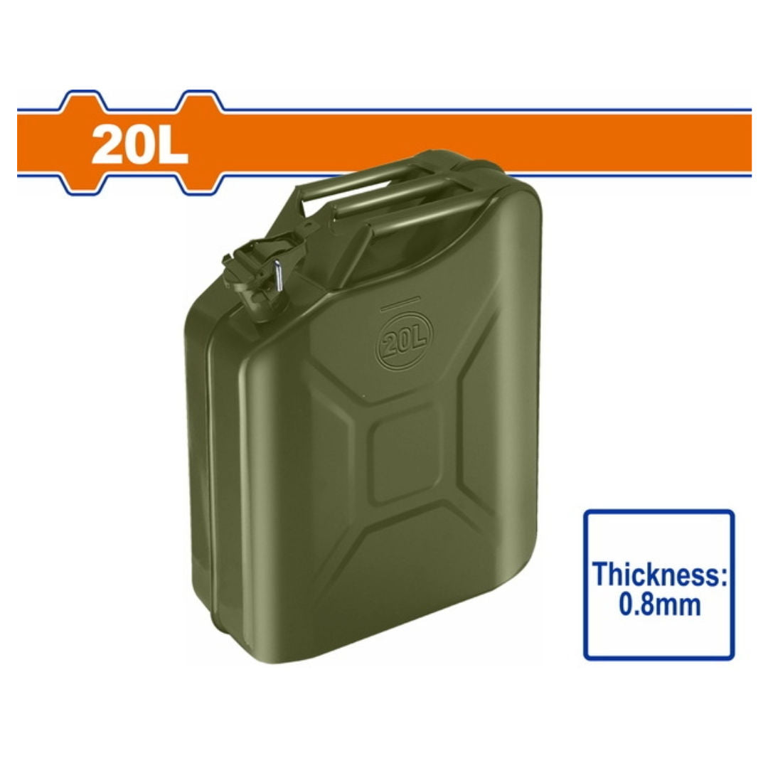 WADFOW 20 L Vertical Jerrican Steel, 36×17×47 cm