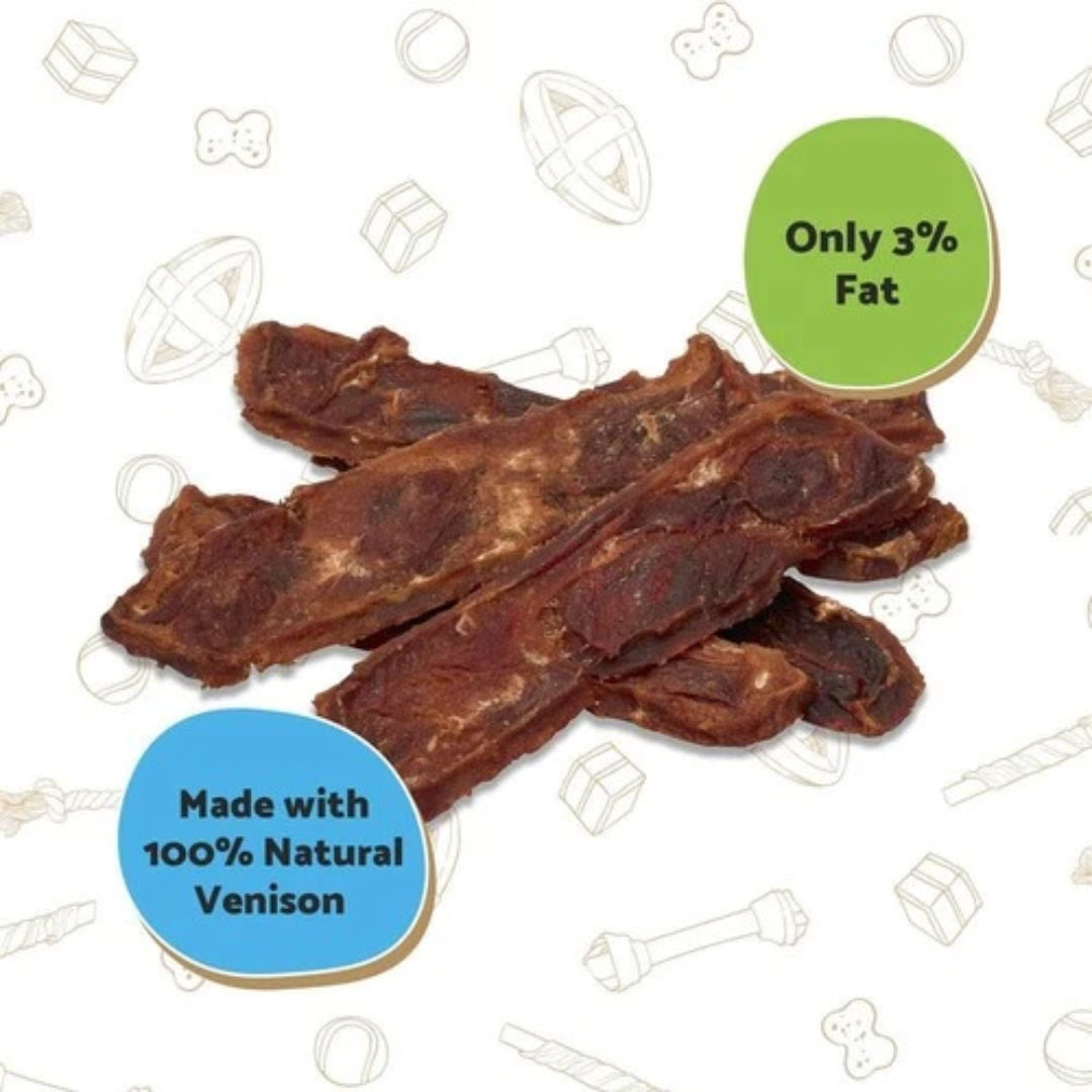 Good Boy Chewy Venison Steaks Dog Treats, 80gm