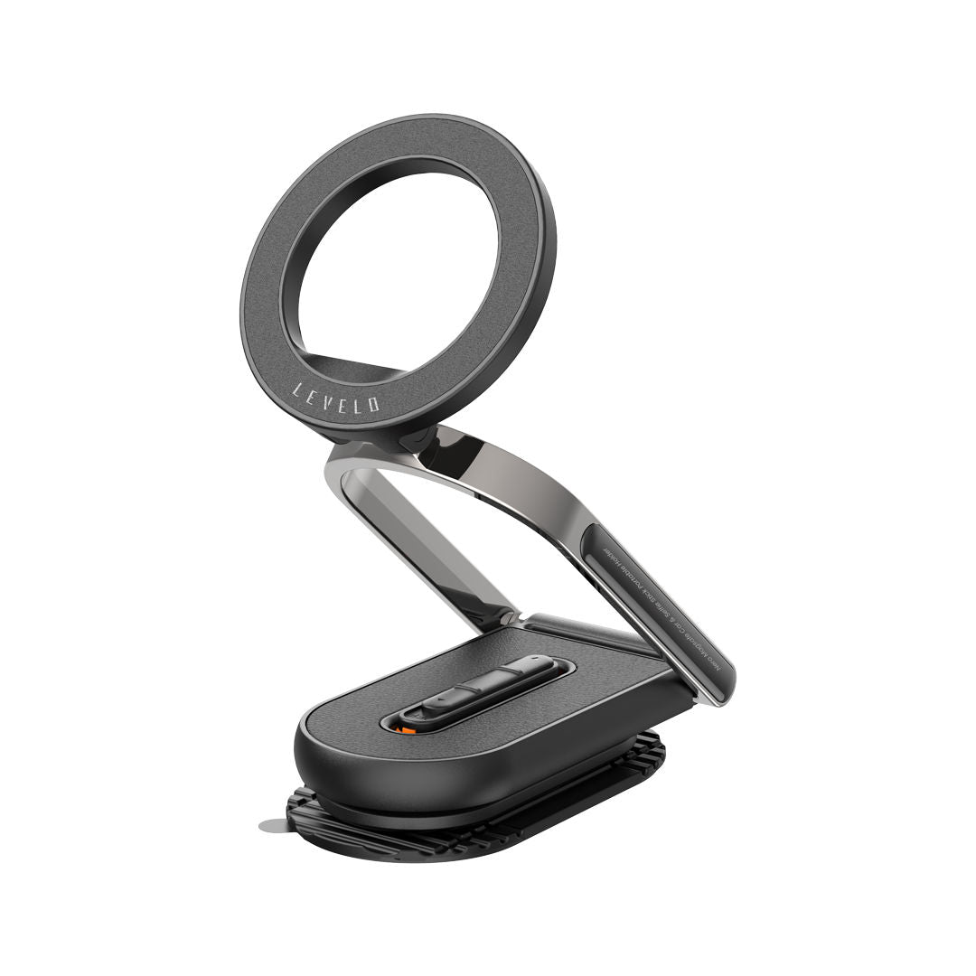 Levelo Nero MagSafe Car & Selfie Stick Portable Holder