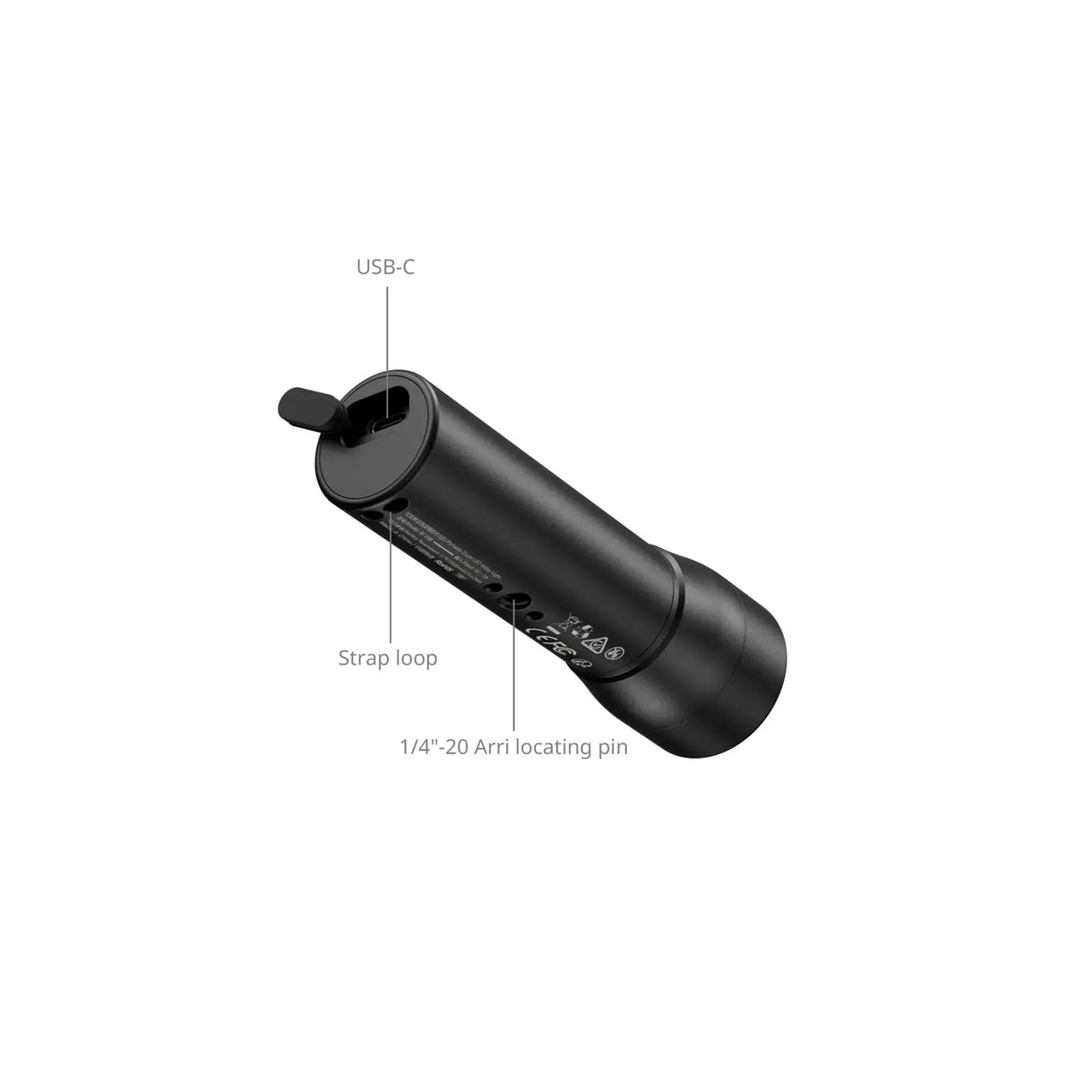 SmallRig RF-05B Portable Zoom LED Video Light, Adjustable Beam Angle, Built-In Battery, 5785