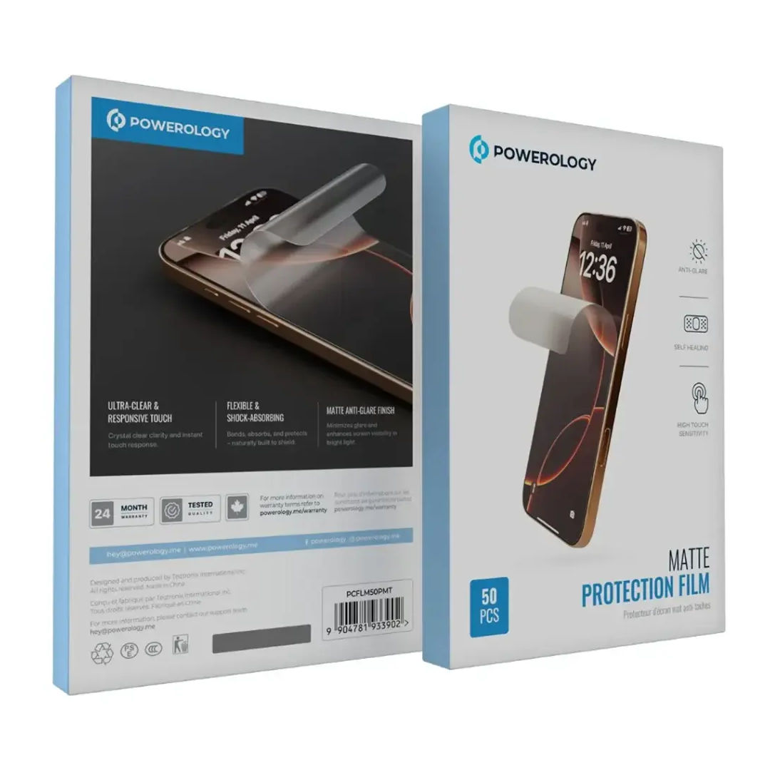 Powerology Matte Protection Film, Matte