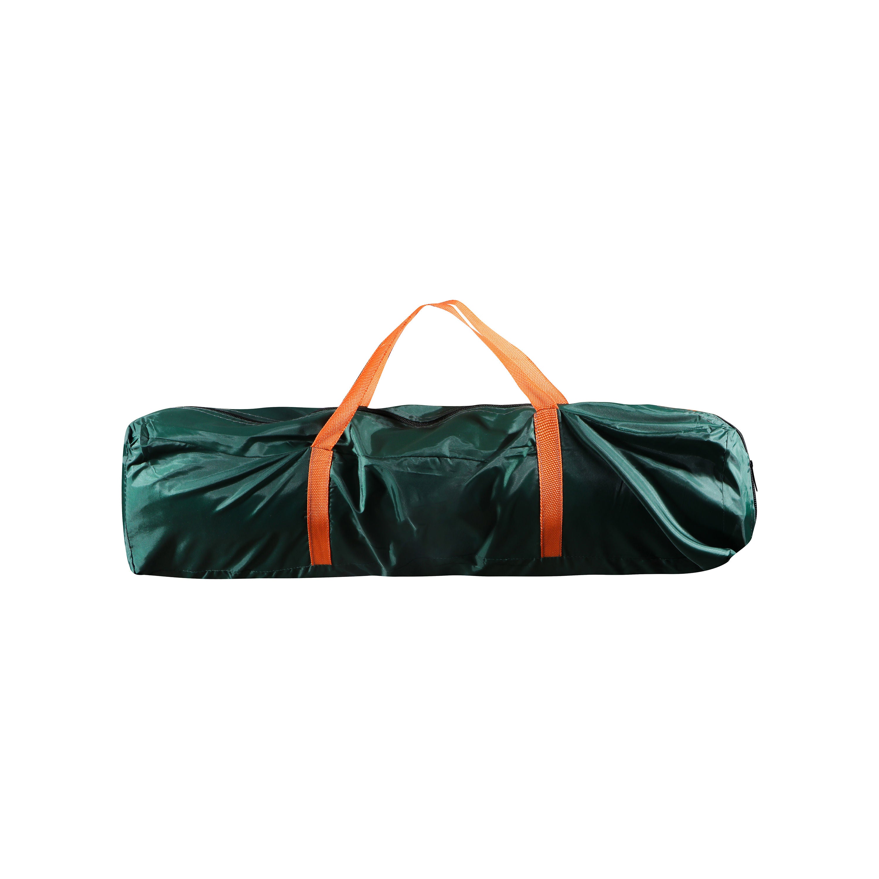 Automatic Pop-Up Hydraulic Camping Tent-Waterproof Outdoor Shelter, Green & Orange