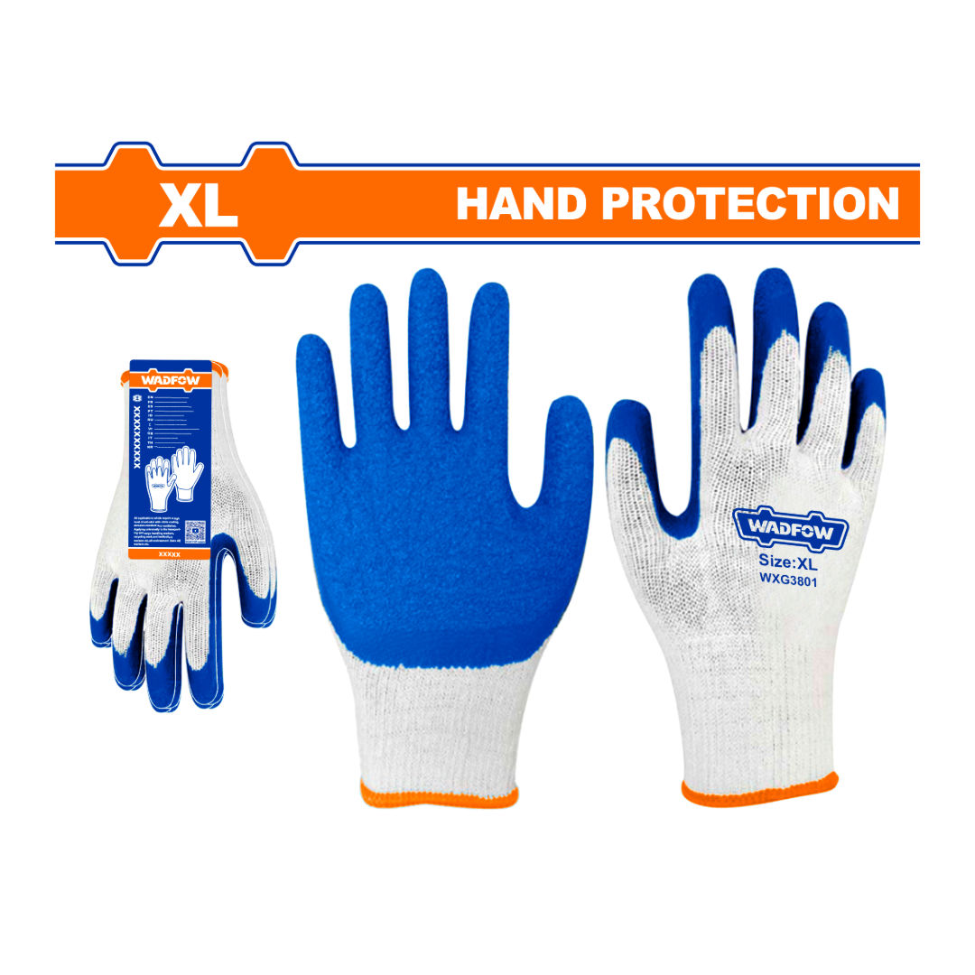 WADFOW Latex Gloves, XL