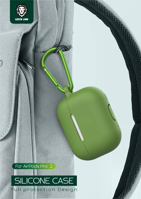 Green Lion Berlin Series Silicone Case - AirPods Pro 2
