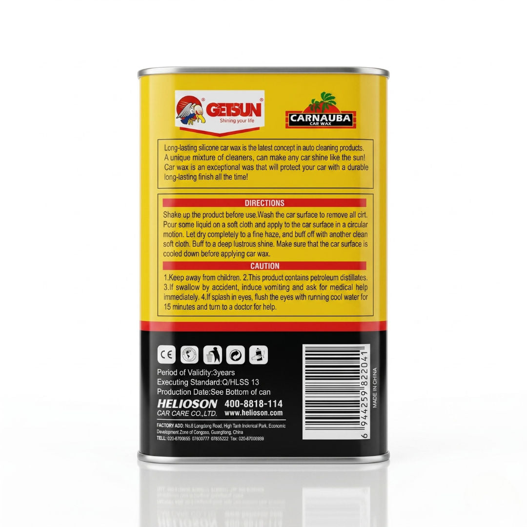 Getsun Premium Carnauba Car Wax Liquid