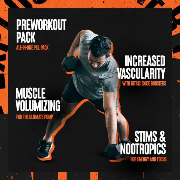 Universal Nutrition Animal Pump - Pre-Workout Muscle Pump & Performance Formula, 30 Packs