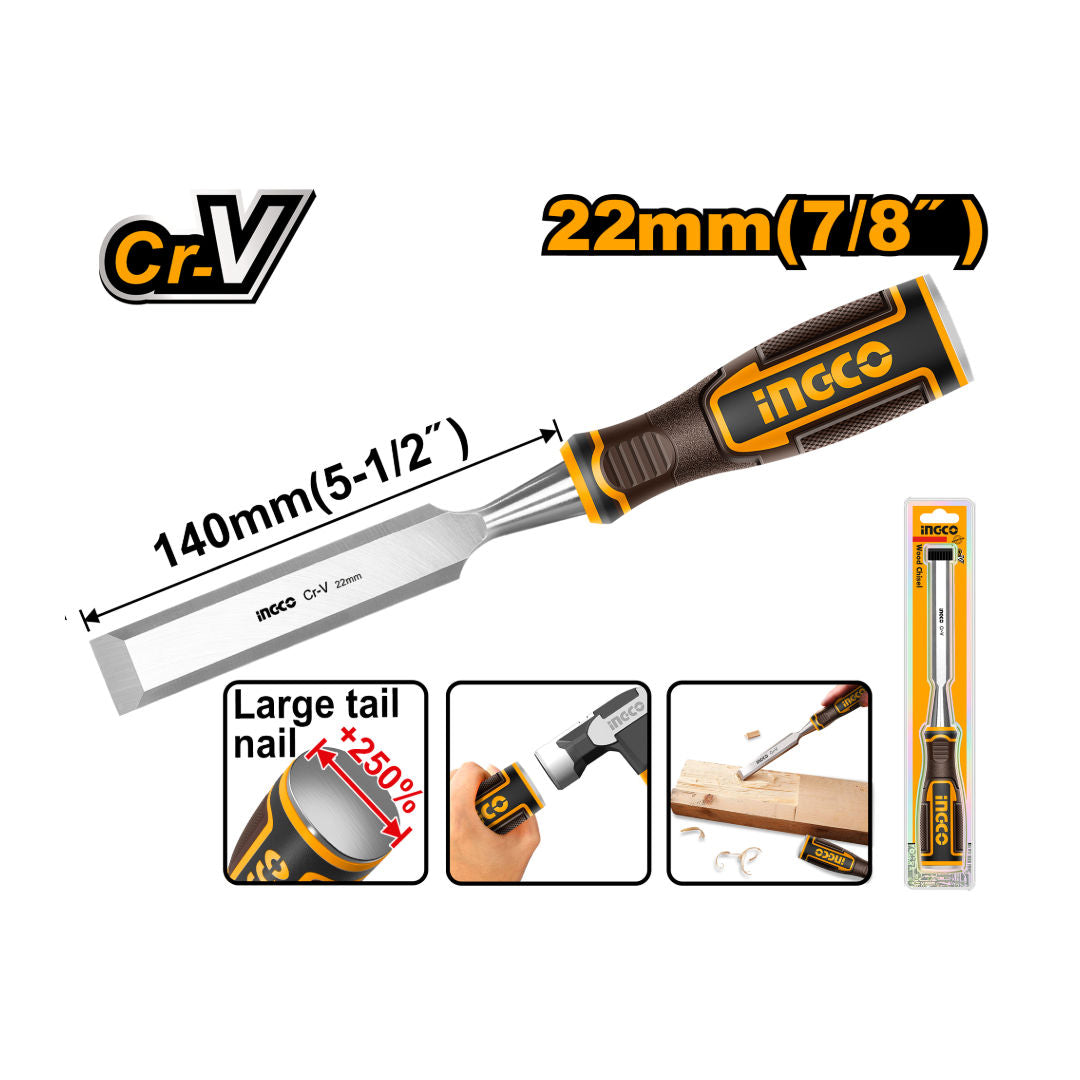 INGCO Wood Chisel, Cr-V Steel