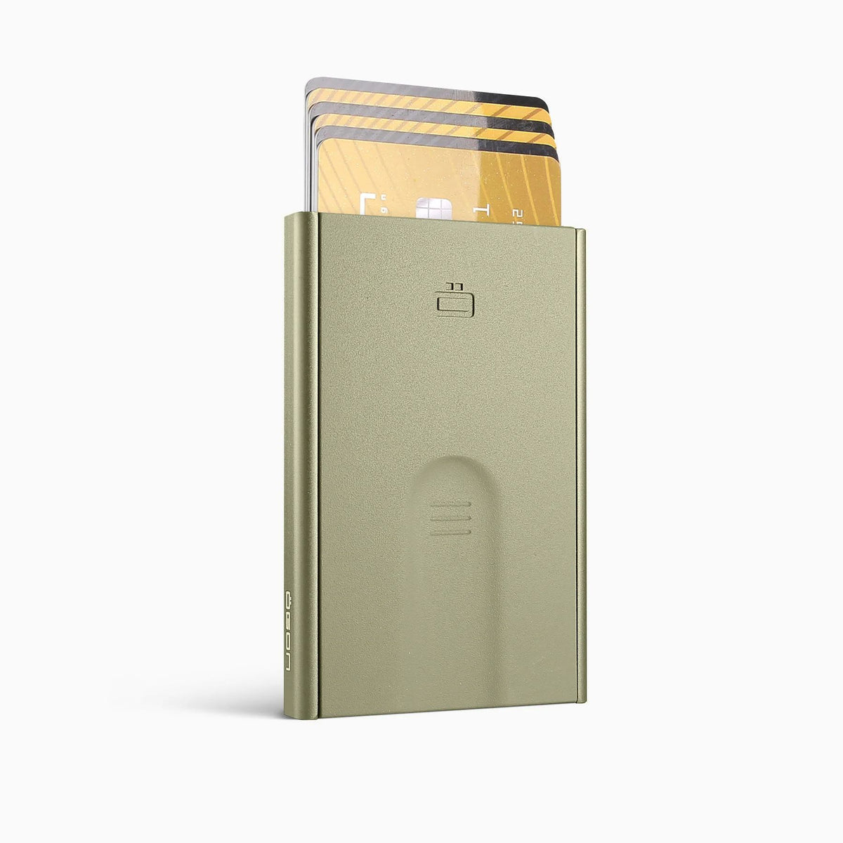 Ogon Automatic Slider Card Holder, Cactus Green