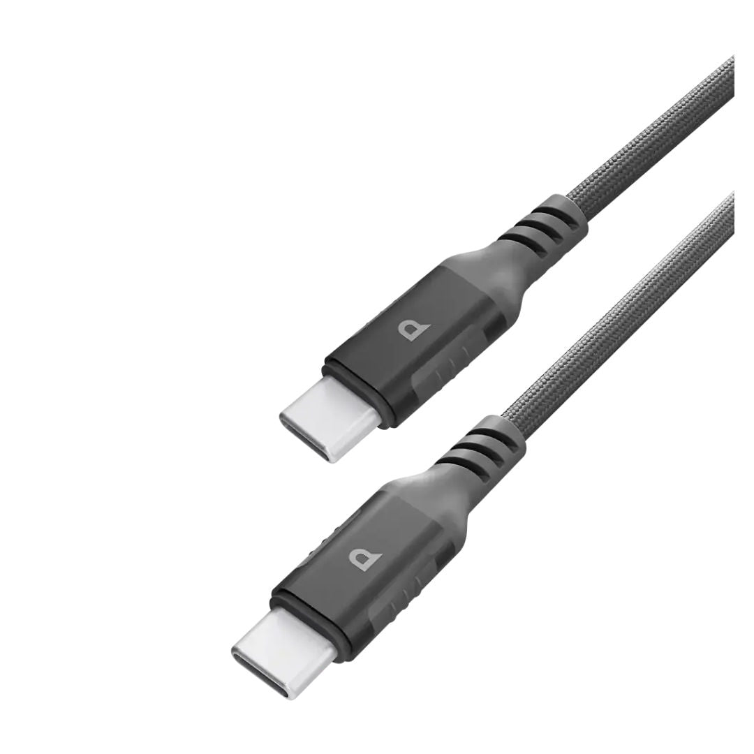 Powerology Power Sync Weave USB-C to USB-C Cable, PD 60W, 1.2M, High-Speed Charging