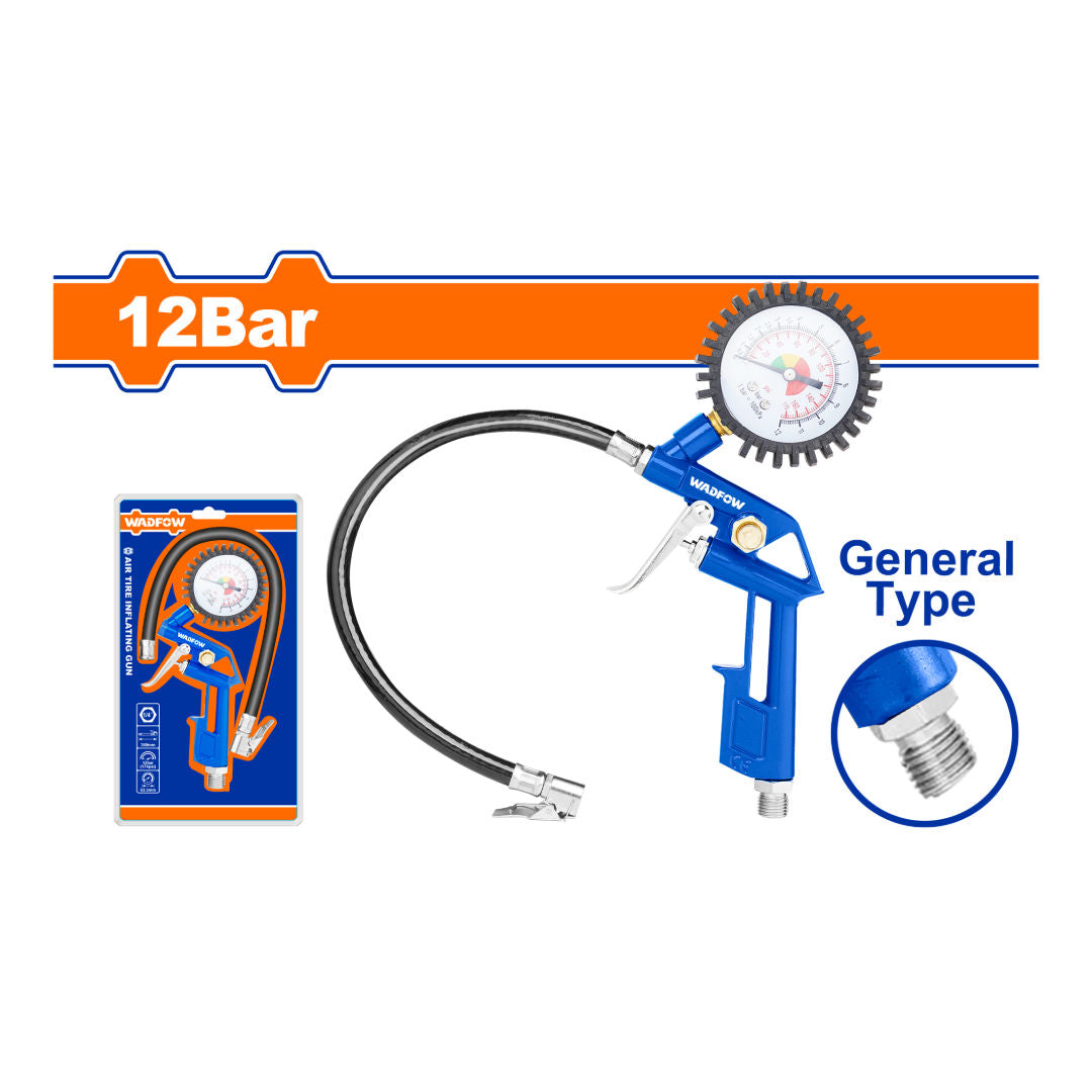 WADFOW Air Tire Inflating Gun, 12 Bar