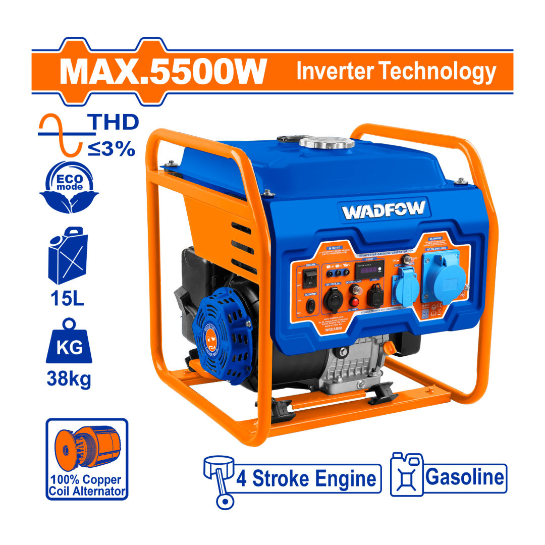 WADFOW Inverter Gasoline Generator